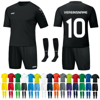 Trikot Team 18er Satz - Hose , Stutzenstrumpf , Vereinsname und Nummer Trikot Team 18er Satz - Hose , Stutzenstrumpf , Vereinsname und Nummer
