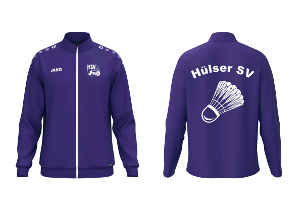 HSV Badminton Polyesterjacke Federball KIDS