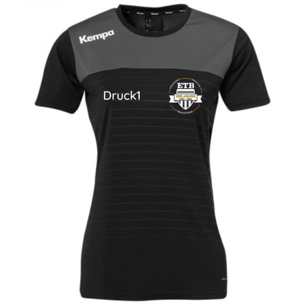 ETB Emotion Trikot Women - black 100 Jahre Sonderedition