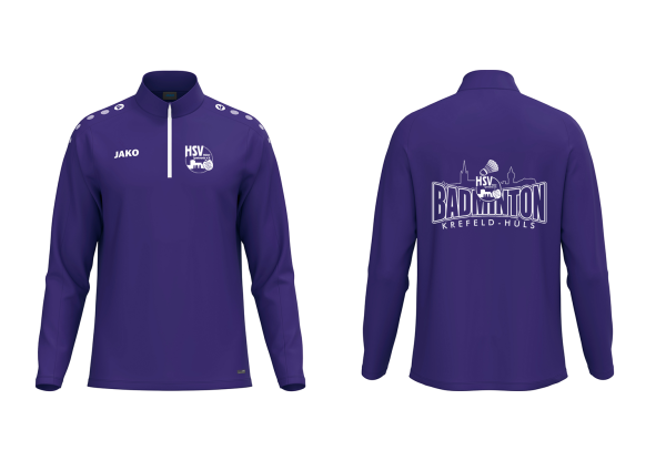 Hülser SV Badminton ZIP TOP Stadtwappen KIDS