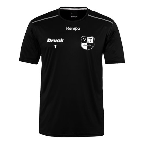 VT Kempen Poly Shirt Training - black - Herren