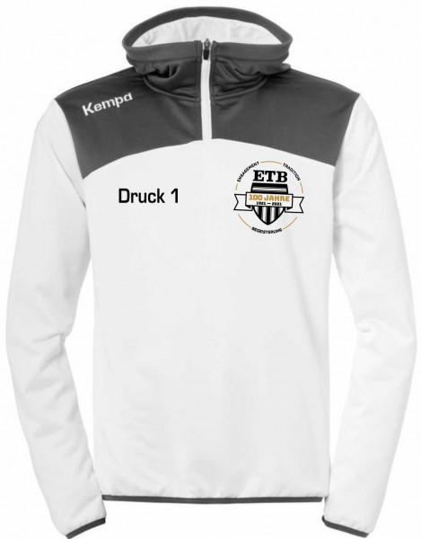ETB Emotion 2.0 ZIP Hoody white 100 Jahre Sonderedition