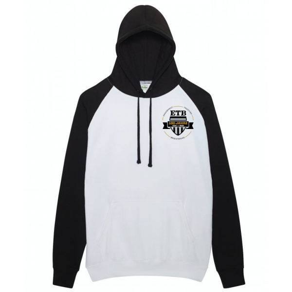 ETB Baseball Hoodie - Logo klein 100 Jahre Sonderedition