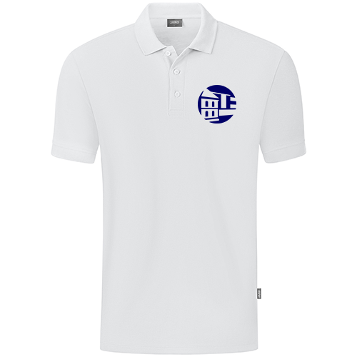 Adolfinum Polo weiss mit Logo