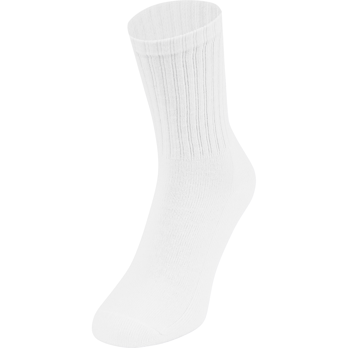 JAKO Herren Sportsocken 3er Pack – Gepolsterter Komfort, Mittelfußkompression, In Schwarz Oder Weiß, Größen 35-50