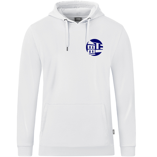 Adolfinum Hoody weiss mit Rückendruck blau