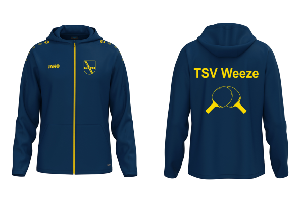 TSV Weeze Tischtennis Kapuzenjacke One