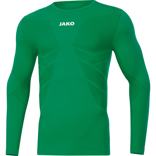 JAKO Longsleeve Comfort 2.0 - Sportgrün
