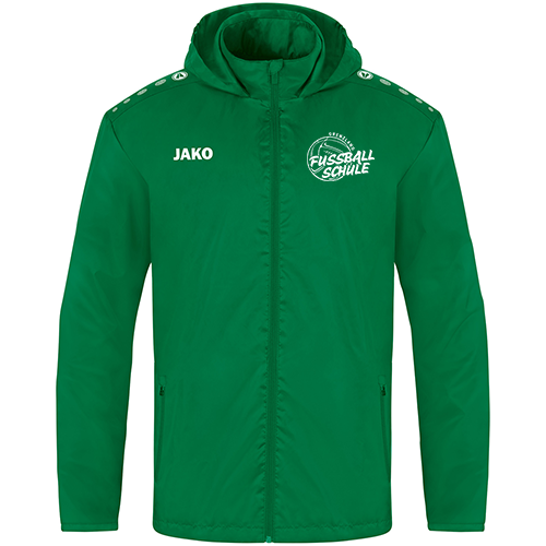 Fussballschule Grenzland Regenjacke KIDS grün