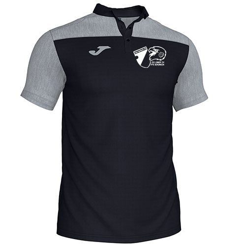 JSG Linn/Uerdingen Poloshirt schwarz grau-KIDS