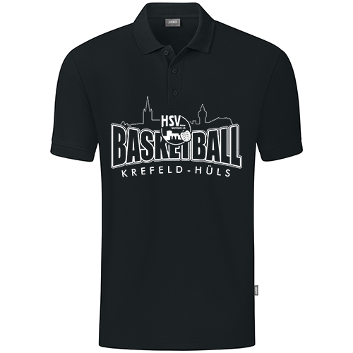 Hülser SV Basketball Polo Black