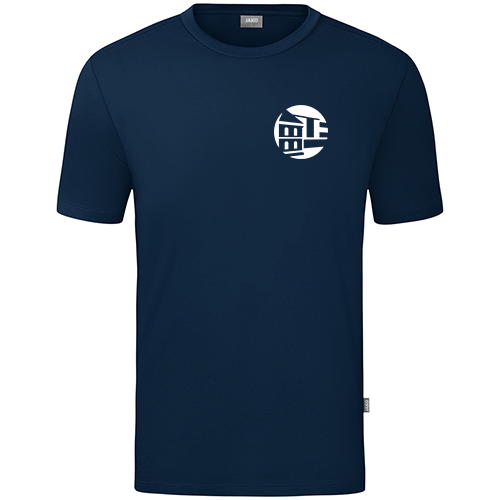 Adolfinum T-Shirt marine incl. Rückendruck weiss